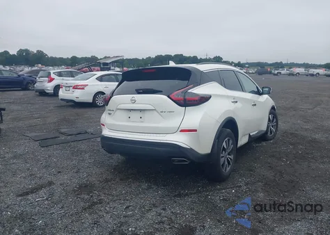 2022 Nissan Murano Sv Intelligent Awd z USA, uszkodzony, nr VIN 5N1AZ2BS8NC122434
